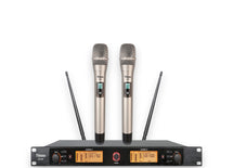 UR-200 Professional 2 Channel UHF Wireless System Microphone Set