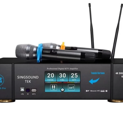 2026 Complete System Digital Mixer and Power Amplifier Bluetooth Youtube Unlimited Song