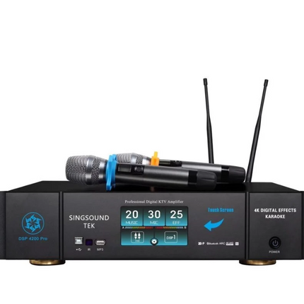 Singsoundtek DSP 4200 Pro Professional Digital KTV Mixer Processor