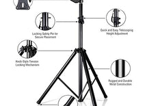 Chân đế loa 5 lõi, chân máy, có thể điều chỉnh lên đến 48 inch, chân đế màn hình DJ Studio, gắn trên cột 