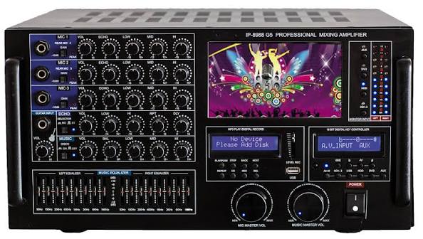 KDS 8988 G5 5200 Watt Professional Mixing Amplifier USED