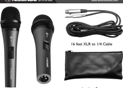 DM-900 Wired Vocal Unidirectional Microphone with Cable