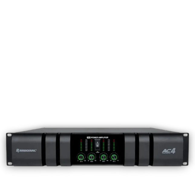 AC4 Professional 4 Channels Stage Master Power Amplifier 800W*4 Speakers Audio Amplifiers for Stage