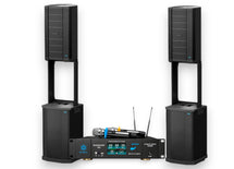 Karaoke System Bose F1 Model 812 Flexible Array Loudspeaker and Subwoofer Pair with Singsound Tek DSP4200