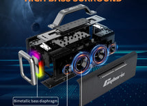 Cyboris X12 200W Karaoke High Performance Portable Bluetooth Speaker