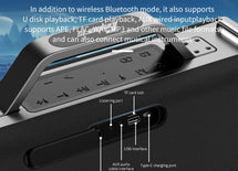 Cyboris X12 200W Karaoke High Performance Portable Bluetooth Speaker