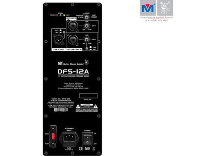 LOA HOẠT ĐỘNG/CÓ CÔNG SUẤT DFS-12A 800 WATT