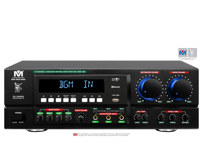 DX-213 G5 800W KARAOKE MIXING AMPLIFIER