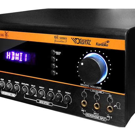 DX-388 G5 1400W Karaoke Mixing Amplifier