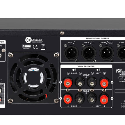 DX-388 G5 1400W Karaoke Mixing Amplifier