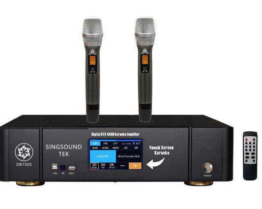 SingsoundTek DB1500 Karaoke Mixing Amplifier