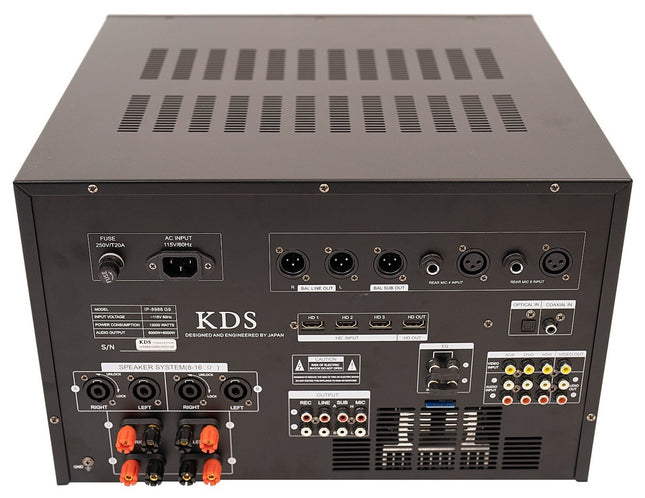 KDS IP-8988 G9 6000 Watts Professional Mixing Amplifier USED