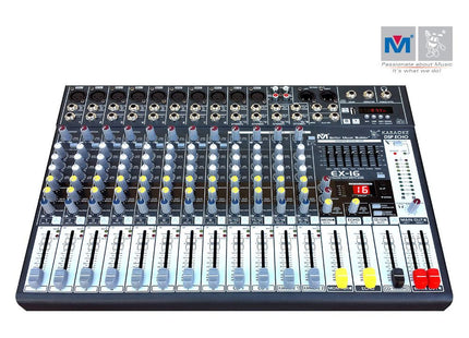 EX-16 16-CHANNEL MULTI EFFECTS MIXER