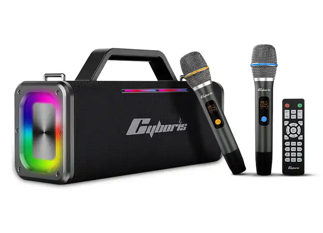 Loa Bluetooth di động hiệu suất cao Cyboris X12 200W Karaoke