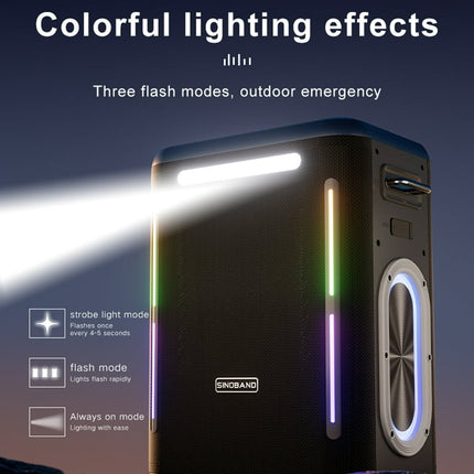 XDOBO SINOBAND party 1981 BT speaker 300W high power subwoofer conference outdoor karaoke sound