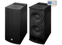 M-8 LINE ARRAY 3-WAY ACTIVE/POWERED SPEAKER (ONE SET: 2 X COLUMN SPEAKER + 1 X SUBWOOFER)