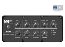 M-8 LINE ARRAY 3-WAY ACTIVE/POWERED SPEAKER (ONE SET: 2 X COLUMN SPEAKER + 1 X SUBWOOFER)