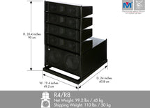 R4/R8 Compact Active Line Array Speakers 1100 Watts (Single)