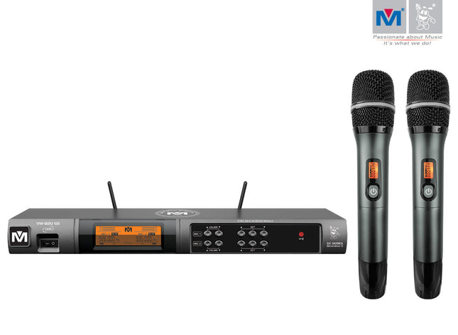 HỆ THỐNG MICRO KHÔNG DÂY UHF KÊNH KÉP VM 82U G5