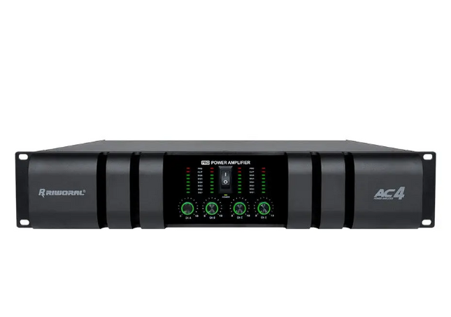 AC4 Professional 4 Channels Stage Master Power Amplifier 800W*4 Speakers Audio Amplifiers for Stage