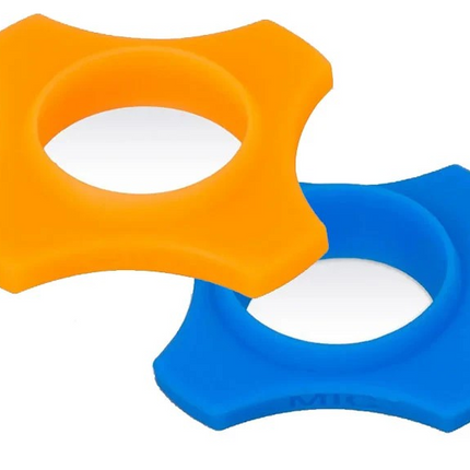 Rubber Microphone Ring with Anti-roll, Anti-fall, Anti-slip Sleeve Microphone Protection Shockproof Ring (Pair)