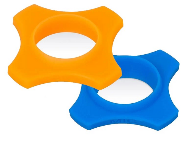 Rubber Microphone Ring with Anti-roll, Anti-fall, Anti-slip Sleeve Microphone Protection Shockproof Ring (Pair)