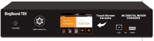 Bộ xử lý trộn âm thanh KTV kỹ thuật số chuyên nghiệp DSP 4000 Pro